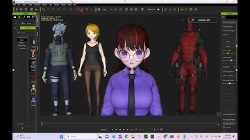 Vroid Characters to iClone And animation + Facial animation + voice speak