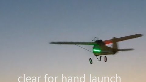 RC Plane LED for GWS Cub Slow Flyer Night Flying