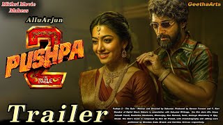 Pushpa 2 Official Trailer | Allu Arjun | Rashmika | Jagapathi Babu | Sunil | Fahadh Faasil | Vijay