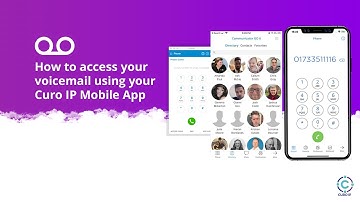 How to access your voicemail messages using your Curo IP Mobile app
