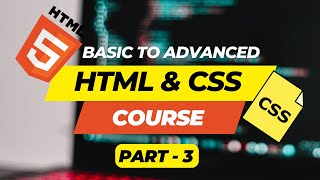 HTML & CSS Full Course ~ Part- 3 Benefits of using HTML5