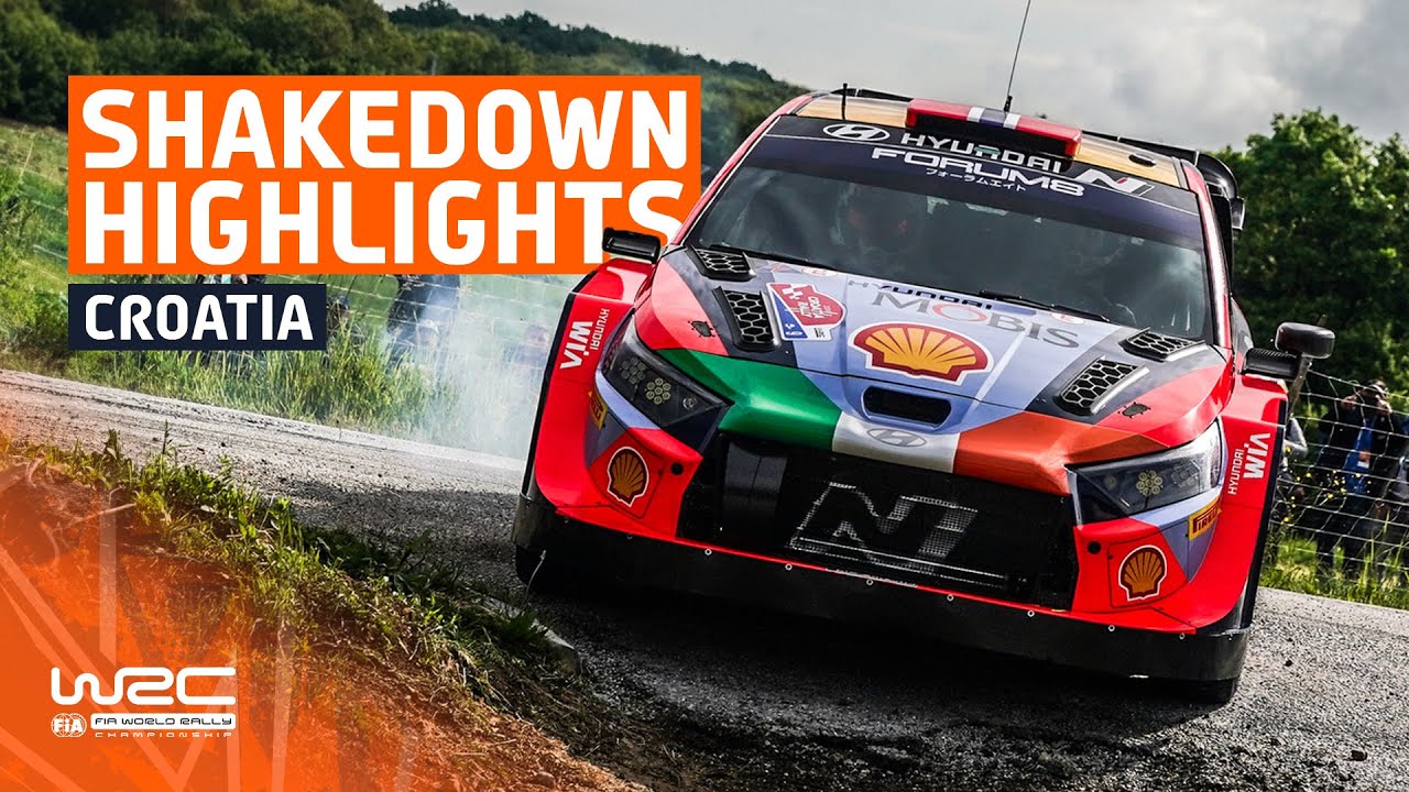 Shakedown Highlights | WRC Rallye Monte-Carlo 2024