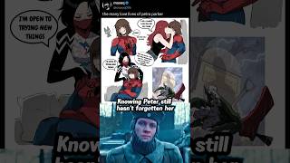 Among all these girls, Spider-Man NEVER forgot his FIRST love 🥹 #spiderman #mj #avengers #mcu
