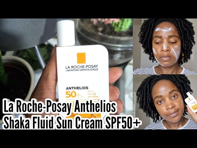 hovedvej huh forbrug La Roche-Posay Anthelios Shaka Fluid Sun Cream SPF50+| Sunscreen Review #12  | Oily Acne Prone Skin - YouTube