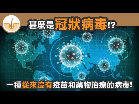 甚麼是冠狀病毒？一種從來沒有疫苗和藥物治療的病毒(繁體中文字幕)