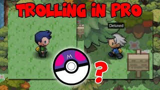 So I was trolling my friend in Pokemon Revolution Online, and then this happened