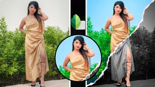 Snapseed Amazing Double Exposure Photo Editing Aisha Kashyap Photo Editing Tutorial