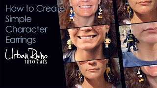How to Create Simple Character Earrings