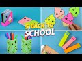 5 diy best school crafts  easy and cute school supplies papercraft