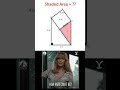 Area Math Problem: Find the Area of a Complex Figure | Geometry Challenge