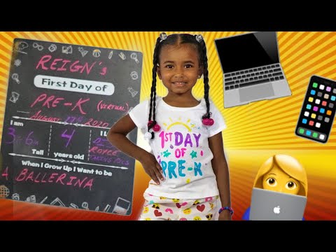 REIGN'S FIRST DAY OF VIRTUAL PRE K