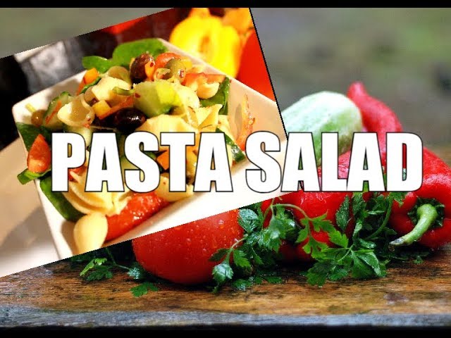 Easy pasta salad and DELICIOUS PASTA SALAD Easy Ways To Make | Chef Ricardo Cooking