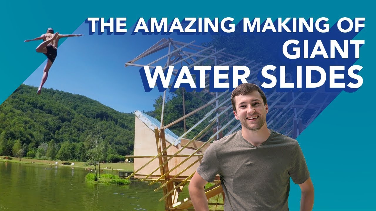 Giant Water Slides - The Amazing Making Of [ManoMano UK]