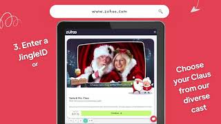 How to Book A Virtual Visit with Santa | Live Video Calls with Santa on Zuhoo.com screenshot 4