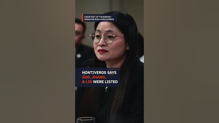 Another red flag: Hontiveros bares Bamban Mayor Alice Guo's 'ties to criminals'