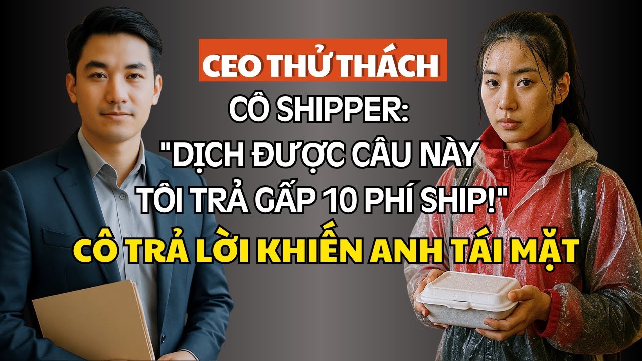 CEO Thử Thách Cô Shipper: