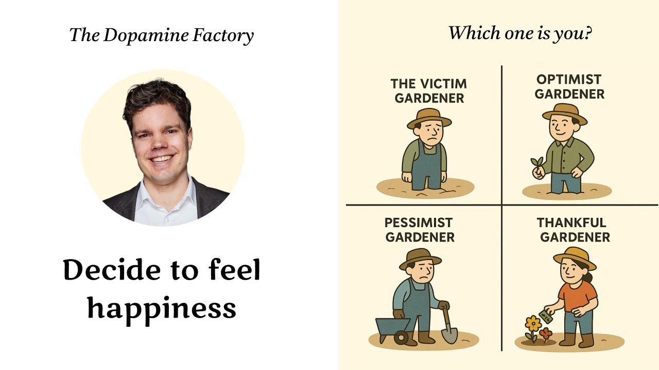 Decide to feel happiness