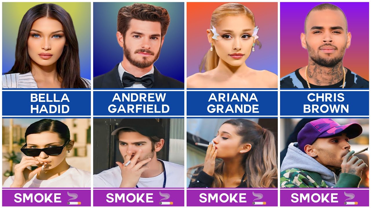 The Surprising Celebrities Who Smoke In Public
