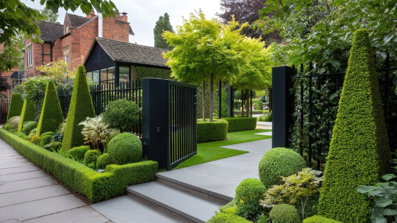 Quiet Luxury Garden Gates 2026 | Boost Curb Appeal with Moon Gates & Cloud Pruning