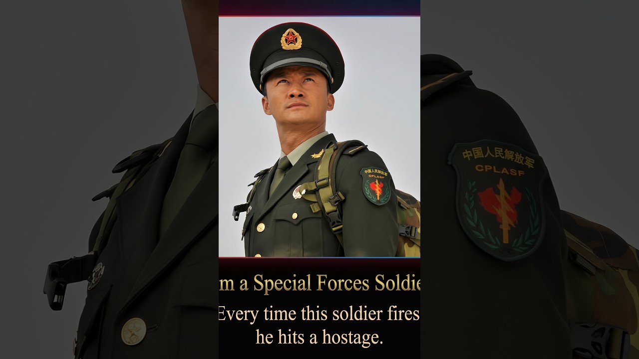 Every time this soldier fires, he hits a hostage. #movie #shorts