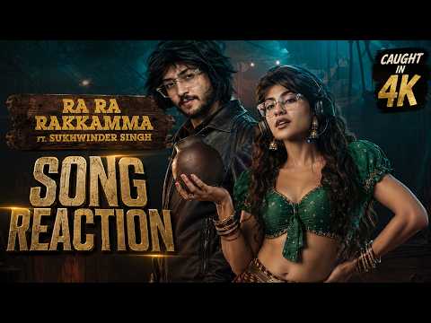 Reacting To Ra Ra Rakkamma Song For First Time | Vikrant Rona Movie