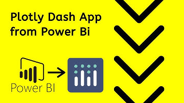 Convert a PowerBi Dashboard to Dash Plotly in Python