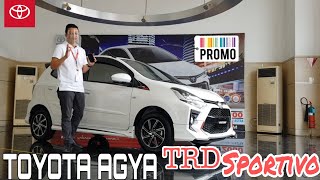 New Toyota AGYA TRD Sportivo 1.2 Matic | Review & Harga Promo 2020 - 2021 Warna Putih | Ready Tipe G