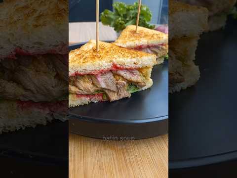 Сэндвич с индейкой Росса / Ross turkey sandwich #shorts #рецепт #друзья