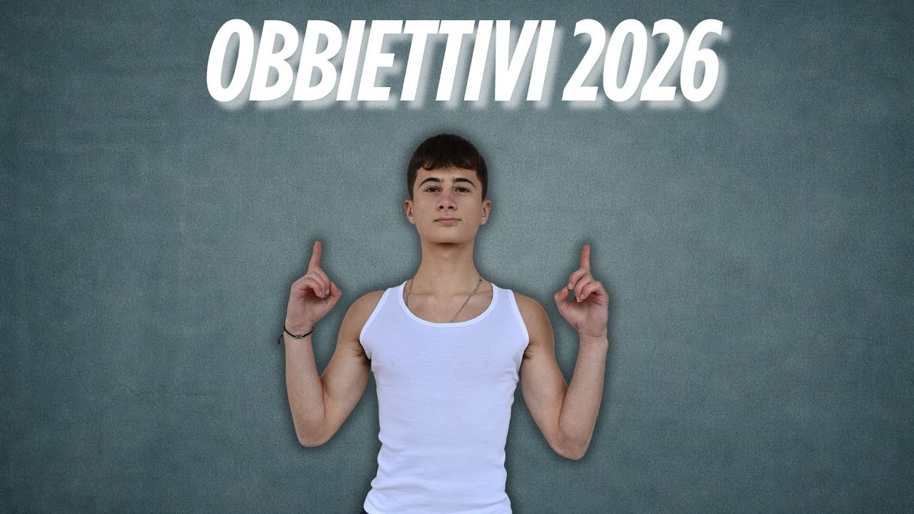 I miei OBBIETTIVI 2026