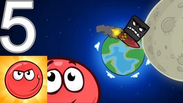 Red Ball 4 - Gameplay Walkthrough Part 5 - Stage 46 - 60 (iOS, Android)
