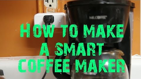 How to Make a Smart Home Coffee Maker DIY