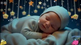 Overcome Baby Insomnia in 3 Minutes 💤 Mozart & Brahms Lullabies | Soothing Sleep Music for Babies
