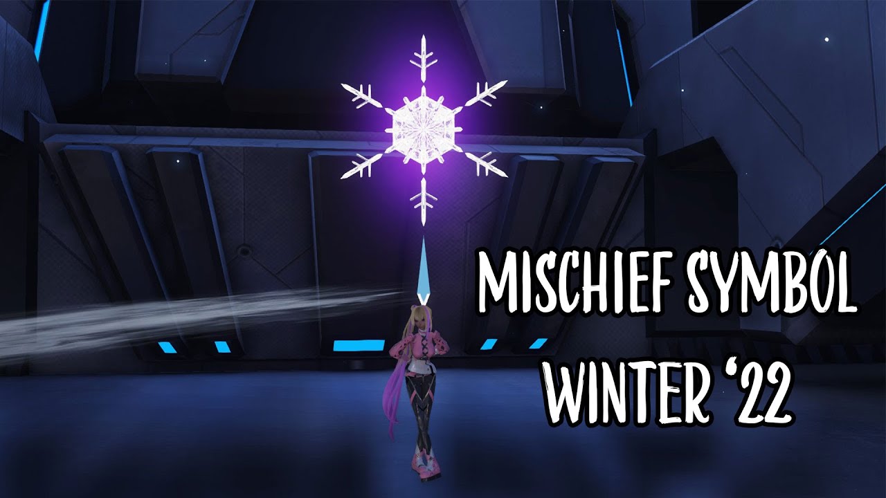 PSO2:NGS Mischief Symbol - Winter '22