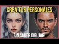 Crea retratos para tus personajes sin saber dibujar! | Inteligencia Artificial | EP#19 | Mandreel