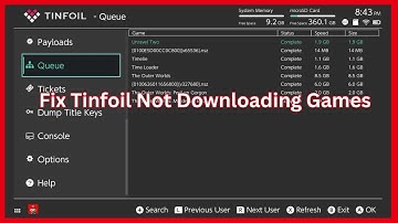 Tinfoil Not Downloading Games (Quick fix)