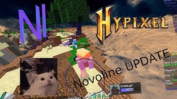 novoline.wtf INSANE UPDATE destroying Hypixel???
