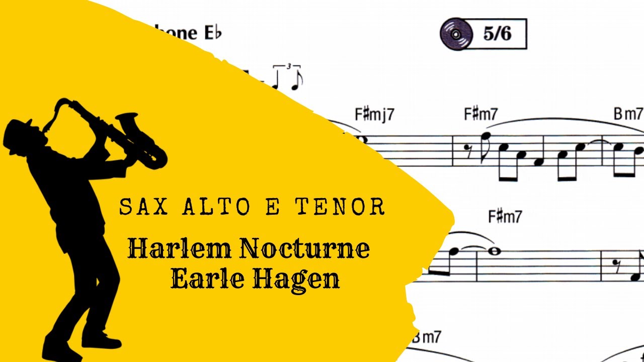 Harlem Nocturne Sheet Music Saxophones YouTube