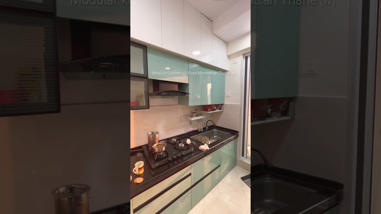 Modular Kitchen @ Rosa Manhattan Thane (w)