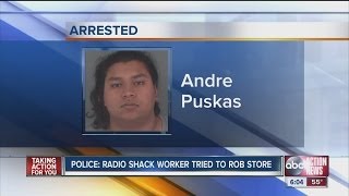 Police: Radio Shack Robber was Store Employee