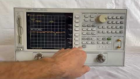 Agilent 8720 ES S-Parameter Network Analyzer (A# 67053)