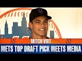 Mets top 2025 MLB Draft choice Mitch Voit gets his first look at Citi Field