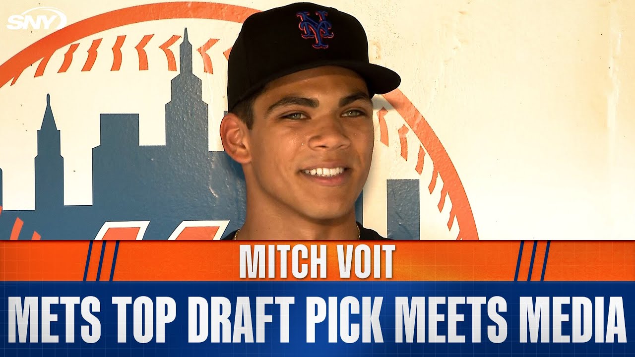 Mets top 2025 MLB Draft choice Mitch Voit gets his first look at Citi ...