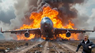 1 hour ago! A Russian plane carrying a minister and three generals was shot down by Ukraine.