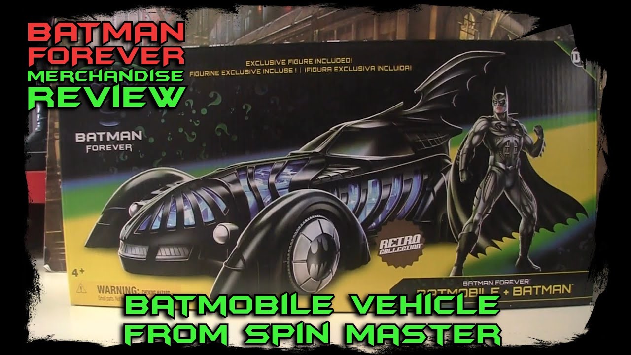 Batman Forever Merchandise Review - Batmobile Vehicle from Kenner