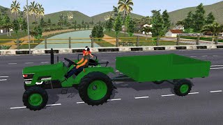 🔴LIVE Tractor Driving Mod In Bus Simulator Indonesia - Bussid Tractor Mod - Bussid Android Gameplay screenshot 3