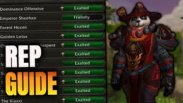 Ultimate Reputation Guide for MOP Classic