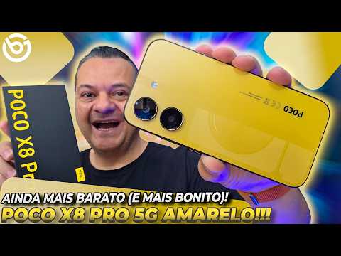 POCO X8 Pro YELLOW 🟨 GORGEOUS AND EVEN CHEAPER!