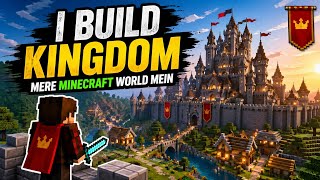🔥I build a kindam | Minecraft Survival world🔥
