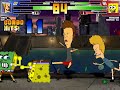 MUGEN battle #8924: Beavis &amp; Butt-Head vs Spongebob &amp; Abrasive Spongebob