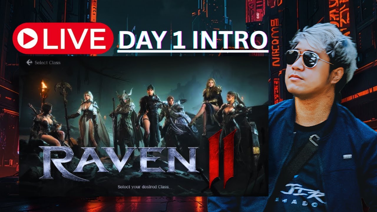 🛑[LIVE] RAVEN 2 Day 1 Intro | Official Launch - YouTube